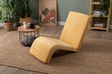 Sovesofa til 1 person Atelier Del Sofa Nami Single (55 x 50 x 60 cm) Sennep - Møbler - Sofaer - Sovesofaer