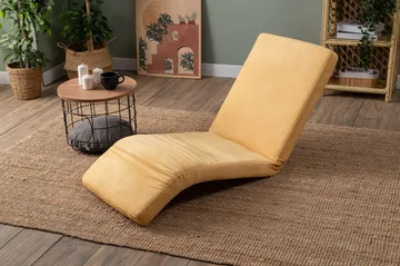 Sovesofa til 1 person Atelier Del Sofa Nami Single (55 x 50 x 60 cm) Sennep - Møbler - Sofaer - Sovesofaer