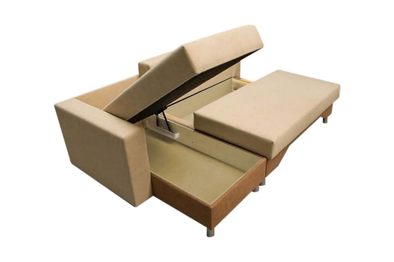 Tom sovesofa med diva 215x133x72 cm - Møbler - Sofaer - Sovesofaer
