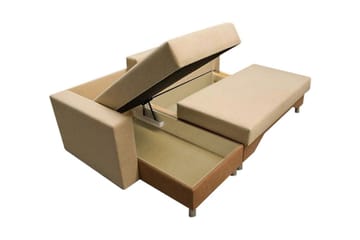Tom sovesofa med diva 215x133x72 cm - Møbler - Sofaer - Sovesofaer