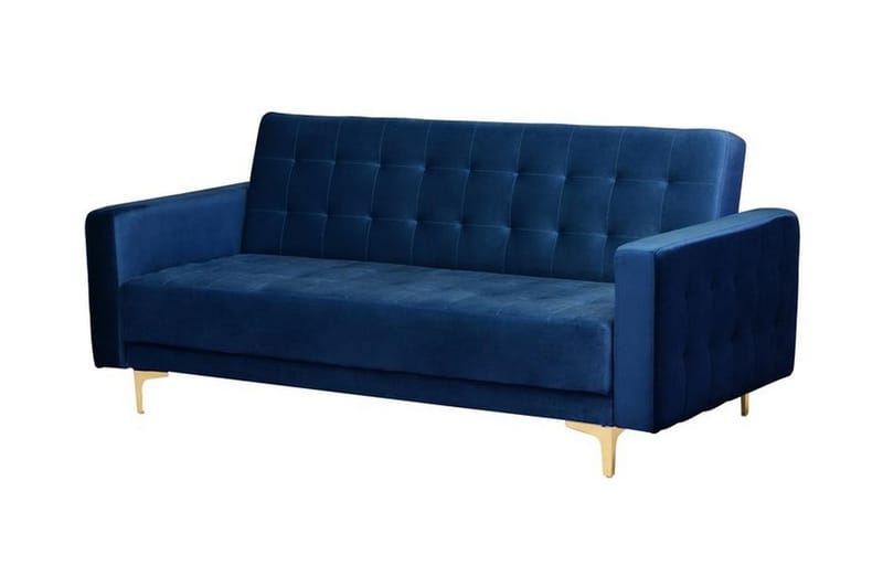 Toomey sovesofa - Blå - Sovesofaer - 3 personers sovesofa