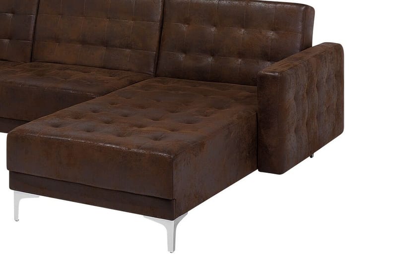 Toomey sovesofa med Divan - Brun - Sovesofaer - U sovesofa - Sovesofa chaiselong