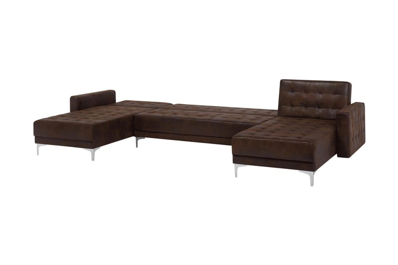 Toomey sovesofa med Divan - Brun - Møbler - Sofaer - Sovesofaer
