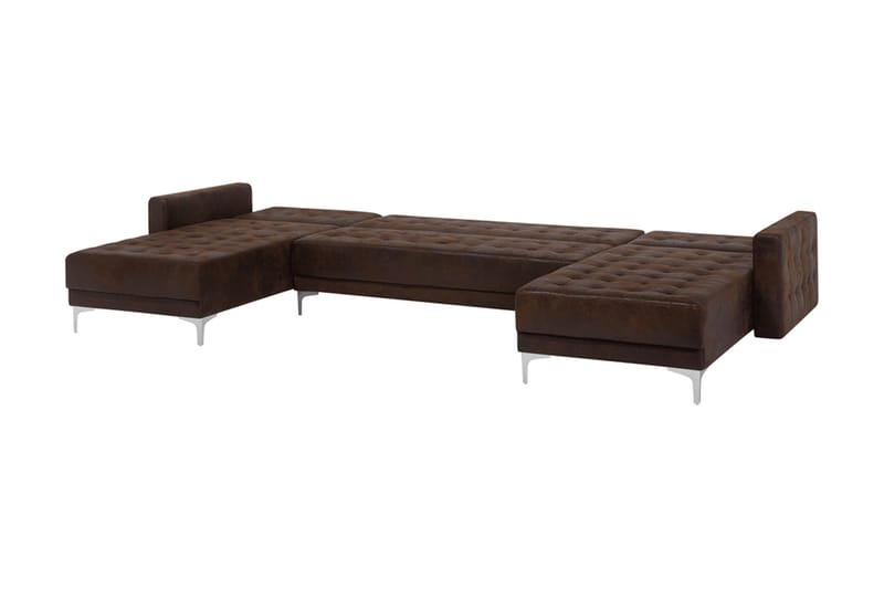 Toomey sovesofa med Divan - Brun - Sovesofaer - U sovesofa - Sovesofa chaiselong