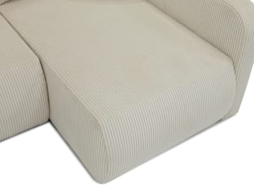 Toren sovesofa med opbevaring og divan højre - Lysegrå - Møbler - Sofaer - Sovesofaer