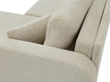 Toren sovesofa med opbevaring og divan højre - Lysegrå - Møbler - Sofaer - Sovesofaer