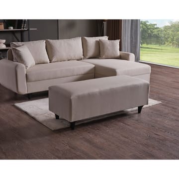 Torlan 3-personers Hjørnesovesofa - Beige - Møbler - Sofaer - Sovesofaer