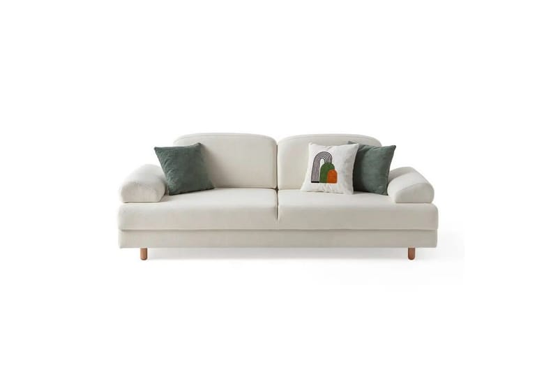 Torrelis Sovesofa 3-personers - Hvid - Møbler - Sofaer - Sovesofaer
