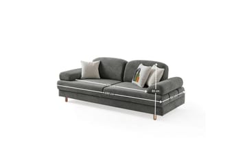 Torrelis Sovesofa 3-personers - Antracit - Møbler - Sofaer - Sovesofaer
