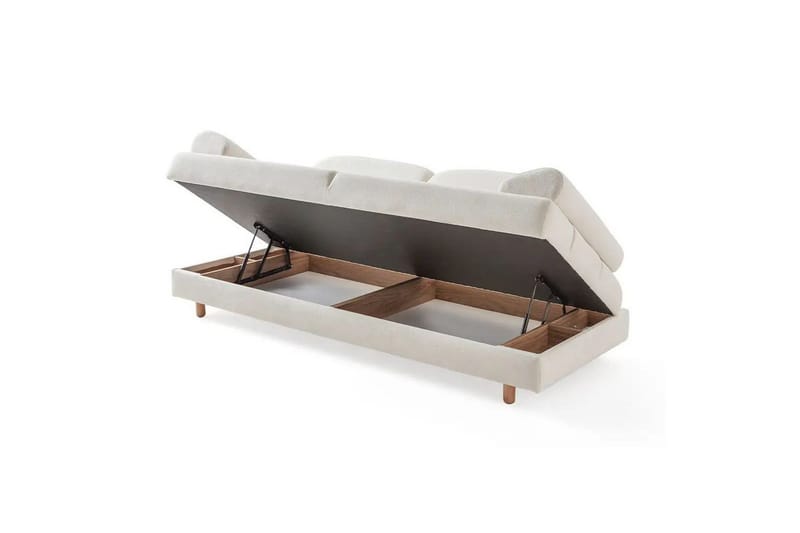 Torrelis Sovesofa 3-personers - Hvid - Møbler - Sofaer - Sovesofaer