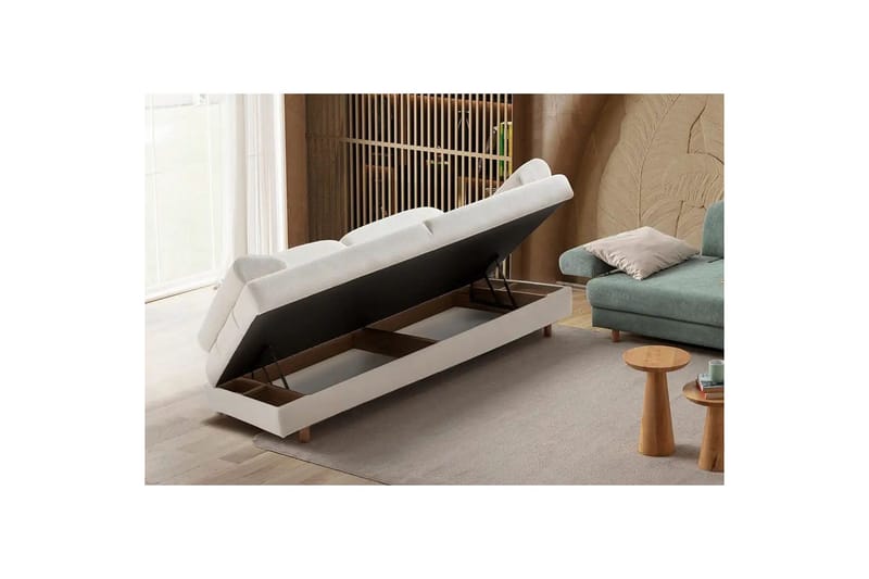 Torrelis Sovesofa 3-personers - Hvid - Møbler - Sofaer - Sovesofaer