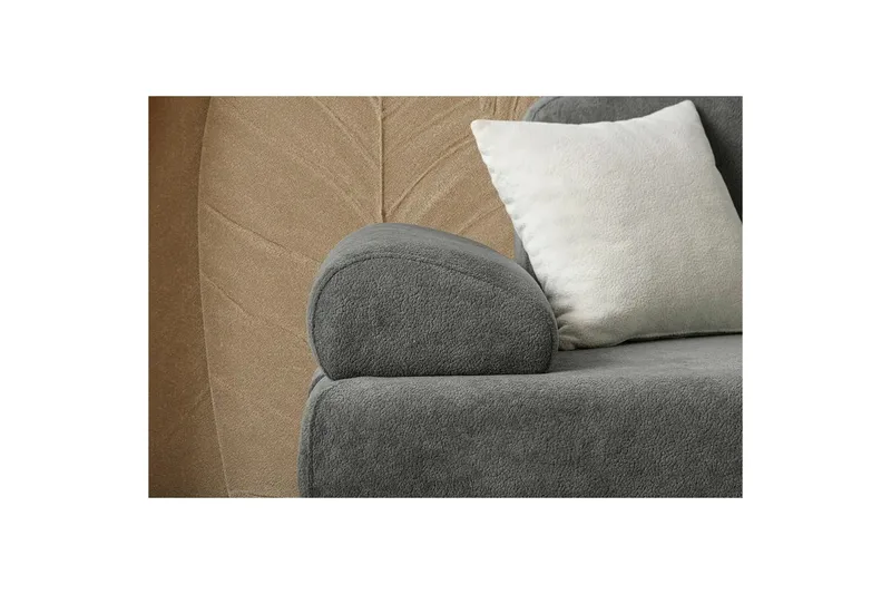 Torrelis Sovesofa 3-personers - Antracit - Møbler - Sofaer - Sovesofaer