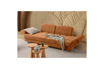 Torrelis Sovesofa 3-personers - Terrakotta - Møbler - Sofaer - Sovesofaer
