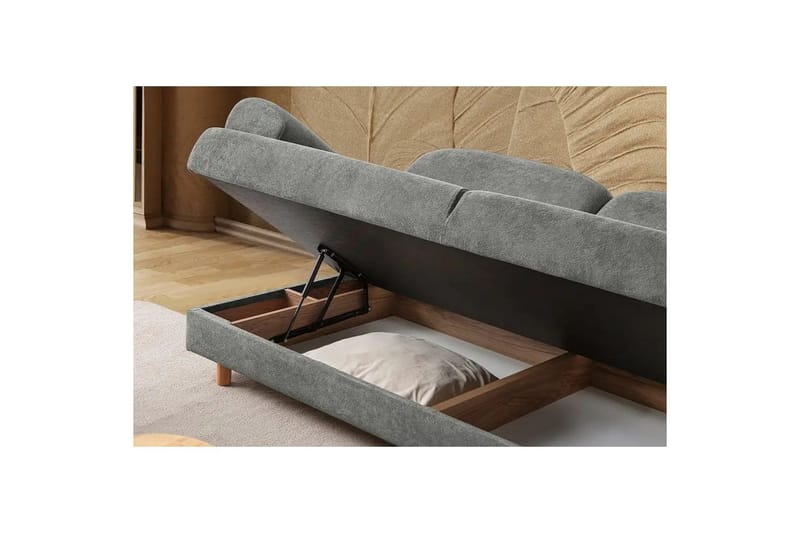 Torrelis Sovesofa 3-personers - Antracit - Møbler - Sofaer - Sovesofaer