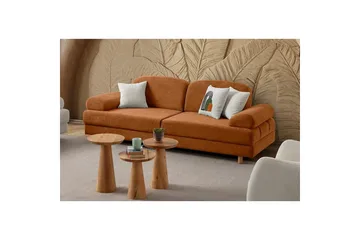 Torrelis Sovesofa 3-personers - Terrakotta - Møbler - Sofaer - Sovesofaer