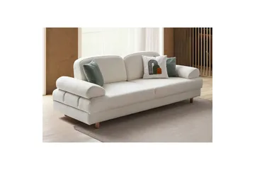 Torrelis Sovesofa 3-personers - Hvid - Møbler - Sofaer - Sovesofaer