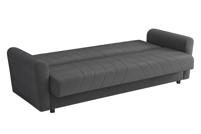 Torskudden Sofa - Grå - Sovesofaer - 4 personers sovesofa - Velour sofaer