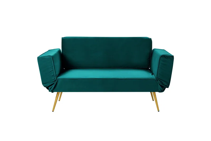 Touya Sovesofa 2-personers, Guld/Grøn