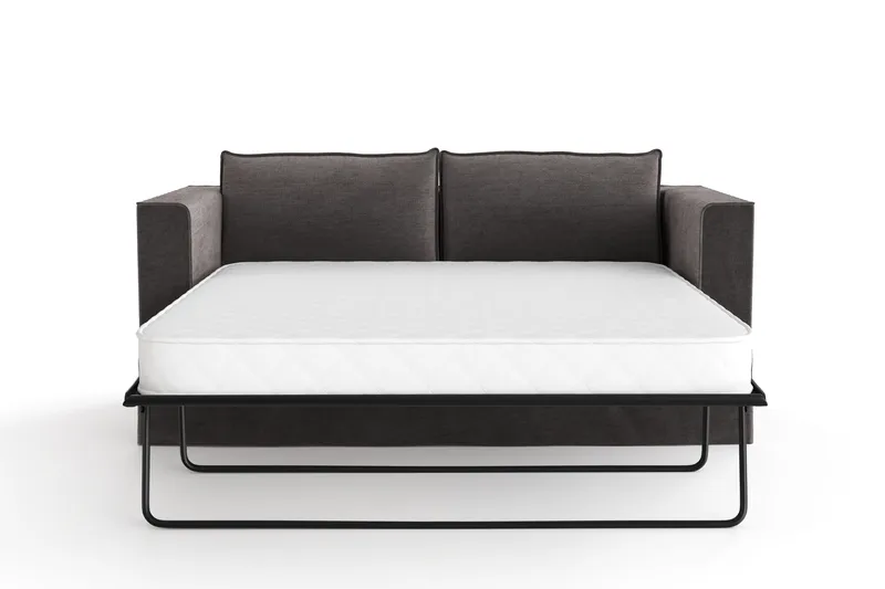 Travstad 3-personers Sovesofa i Chenille - Grå - Møbler - Sofaer - Sovesofaer