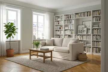 Travstad 3-personers sovesofa i chenille, fremadudslået - Beige - Møbler - Sofaer - Sovesofaer
