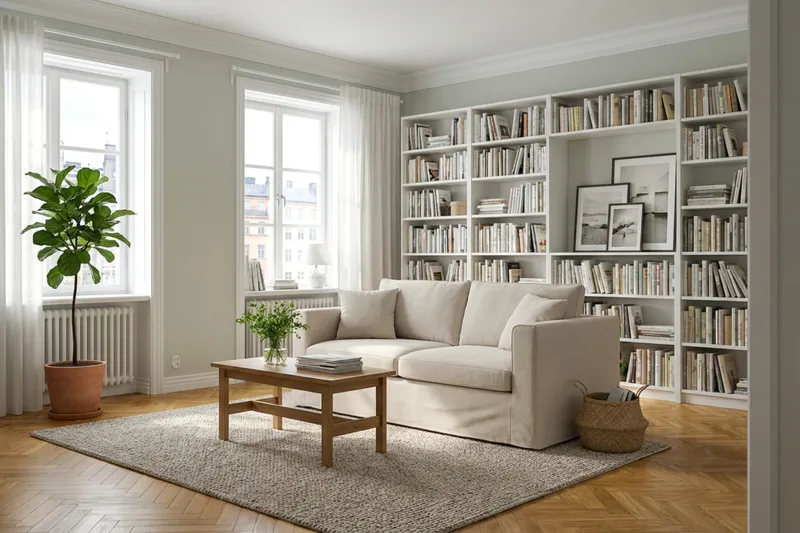 Travstad 3-personers Sovesofa i Chenille - Beige - Møbler - Sofaer - Sovesofaer