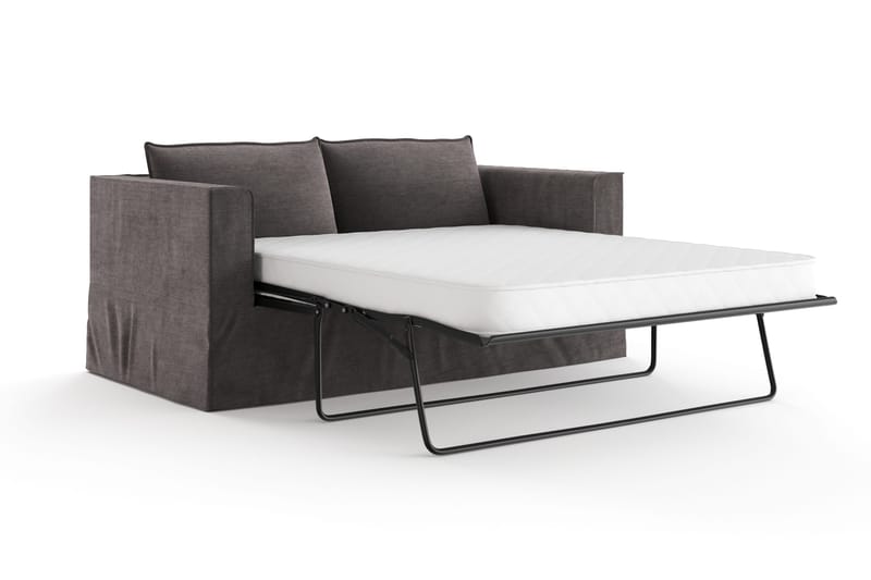 Travstad 3-personers Sovesofa i Chenille - Grå - Møbler - Sofaer - Sovesofaer