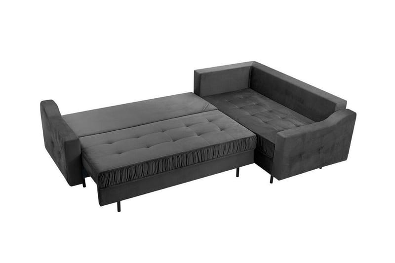 Tregaron 4-personers Hjørnesofa - Mørkeblå - Møbler - Sofaer - Sovesofaer