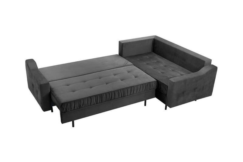 Tregaron 4-personers Hjørnesofa - Gul-Grøn - Møbler - Sofaer - Sovesofaer