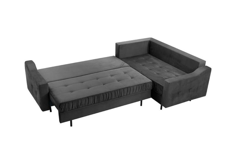 Tregaron 4-personers Hjørnesofa - Gul-Grøn - Møbler - Sofaer - Sovesofaer