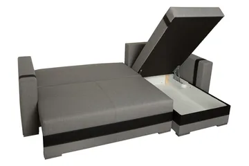 Trendy Sovesofa med diva 235x155x82 cm - Møbler - Sofaer - Sovesofaer