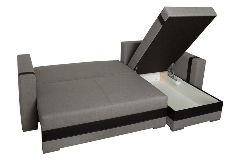 Trendy Sovesofa med diva 235x155x82 cm - Møbler - Sofaer - Sovesofaer