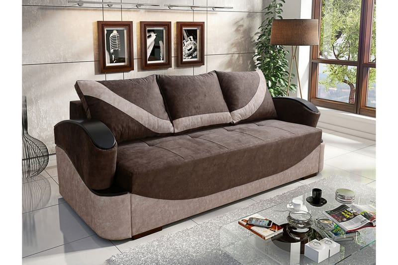 Turbo sovesofa 200x96x90 cm - Sovesofaer - 3 personers sovesofa