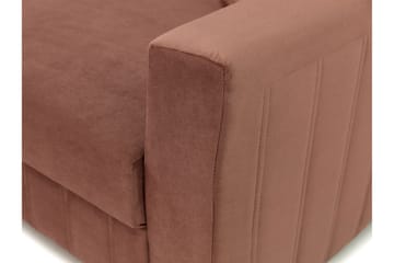 Upperud 2-Pers. Sovesofa - Velour/Sort - Møbler - Sofaer - Sovesofaer