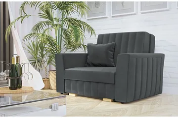 Upperud Sofa - Grå - Møbler - Sofaer - Sovesofaer
