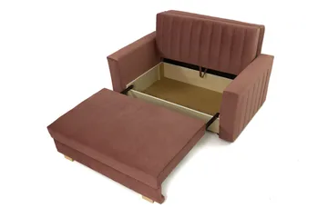 Upperud Sofa - Lys Lyserød - Møbler - Sofaer - Sovesofaer