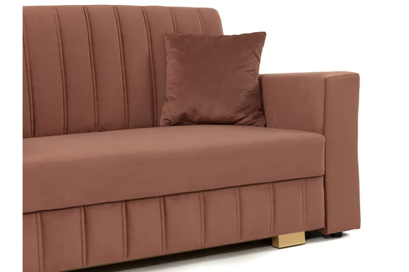 Upperud Sofa - Lys Lyserød - Møbler - Sofaer - Sovesofaer