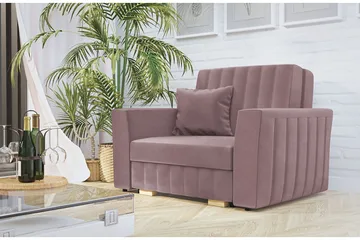 Upperud Sofa - Lys Lyserød - Møbler - Sofaer - Sovesofaer