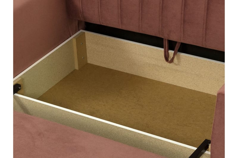 Upperud Sofa - Lys Lyserød - Møbler - Sofaer - Sovesofaer