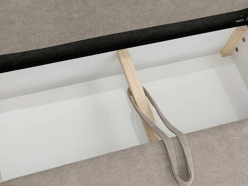 Uppland Sovesofa med chaiselong 3-personers - Grå - Møbler - Sofaer - Sovesofaer