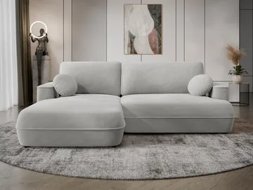 Uppland Sovesofa med chaiselong 3-personers - Lysegrå - Møbler - Sofaer - Sovesofaer