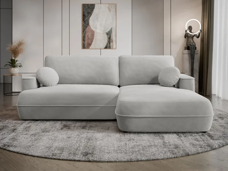 Uppland Sovesofa med chaiselong 3-personers - Grå - Møbler - Sofaer - Sovesofaer