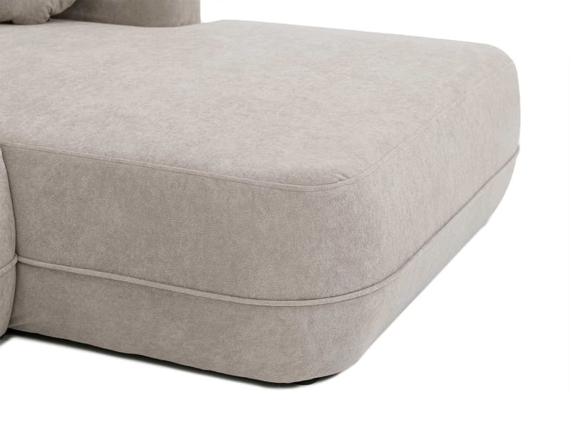 Uppland Sovesofa med chaiselong 3-personers - Beige - Møbler - Sofaer - Sovesofaer