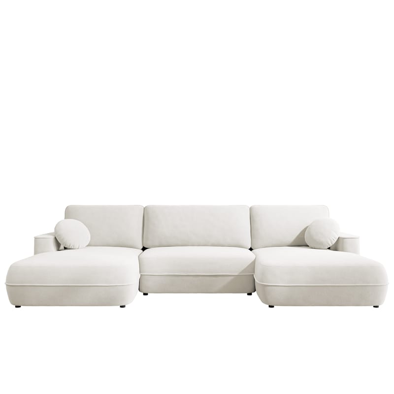 Uppland Sovesofa med dobbelt chaiselong 5-personers, Hvid
