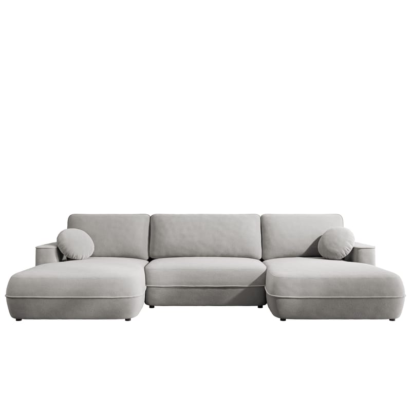 Uppland Sovesofa med dobbelt chaiselong 5-personers - Grå - Møbler - Sofaer - Sovesofaer