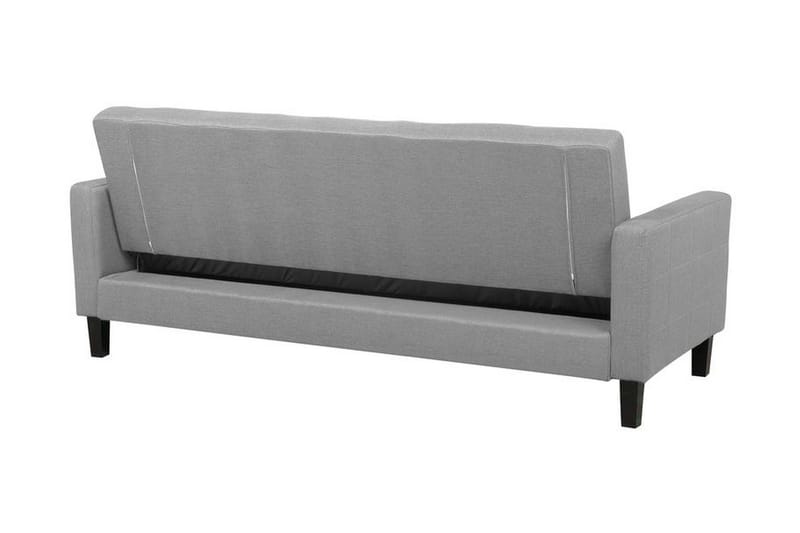 Vehkoo 3-personers Foldbar Rektangulær Sovesofa i Stof - Grå - Møbler - Sofaer - Sovesofaer