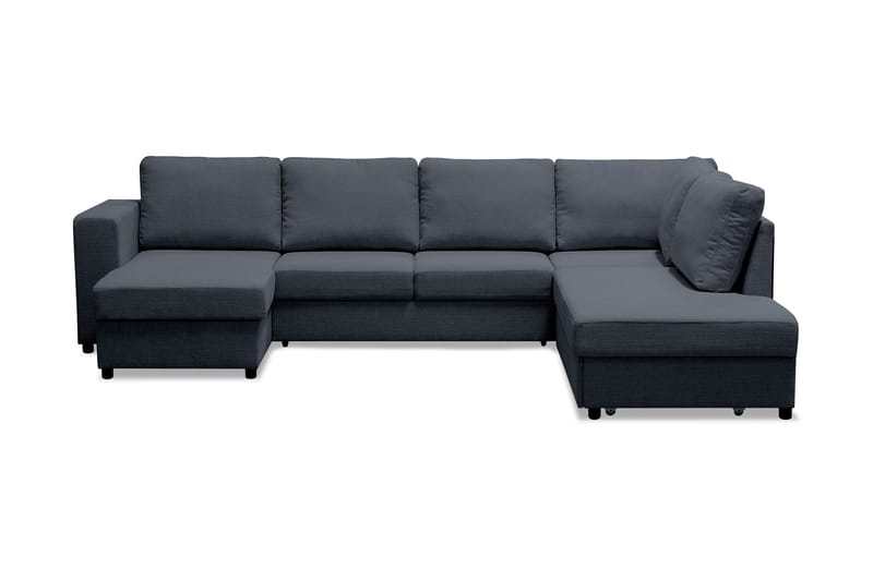 Verona U-Sovesofa med Chaiselong Venstre, Mørkegrå