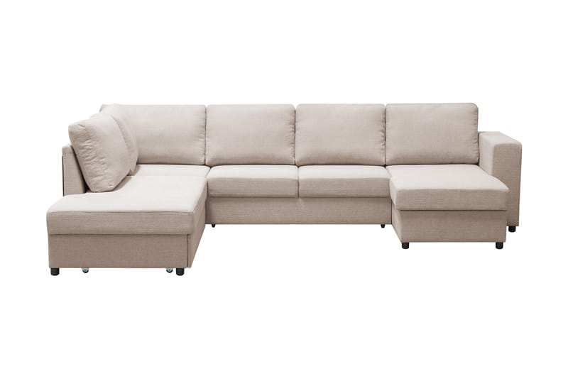 Verona U-Sovesofa Venstre - Beige - Sovesofaer - Sovesofa chaiselong