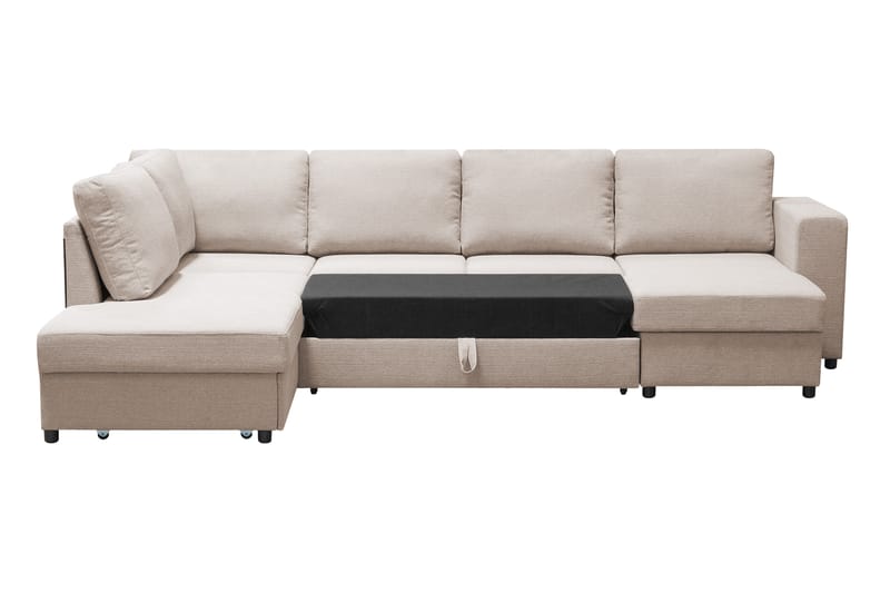 Verona U-Sovesofa Venstre - Beige - Sovesofaer - Sovesofa chaiselong