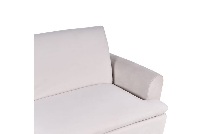 Vettre 3-personers Rektangulær Sovesofa 110x180 cm i Fløjl - Beige - Møbler - Sofaer - Sovesofaer