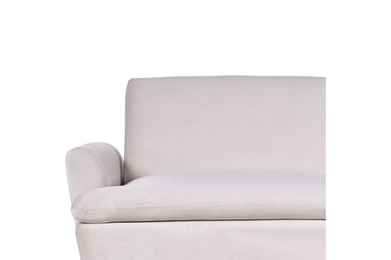 Vettre 3-personers Rektangulær Sovesofa 110x180 cm i Fløjl - Beige - Møbler - Sofaer - Sovesofaer